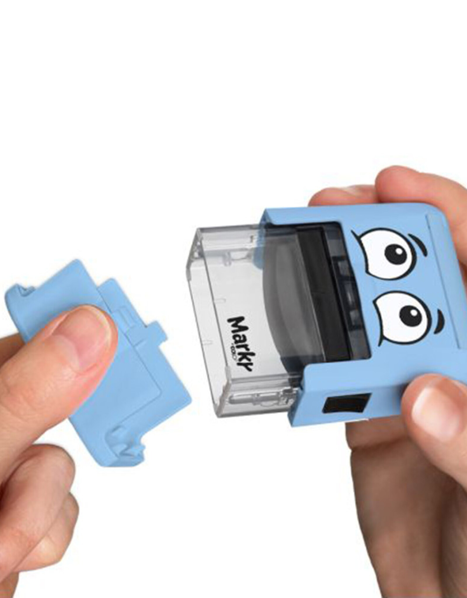 Marky personaliseerbare stempel blauw