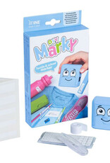 Marky personaliseerbare stempel blauw Marky personaliseerbare stempel blauw