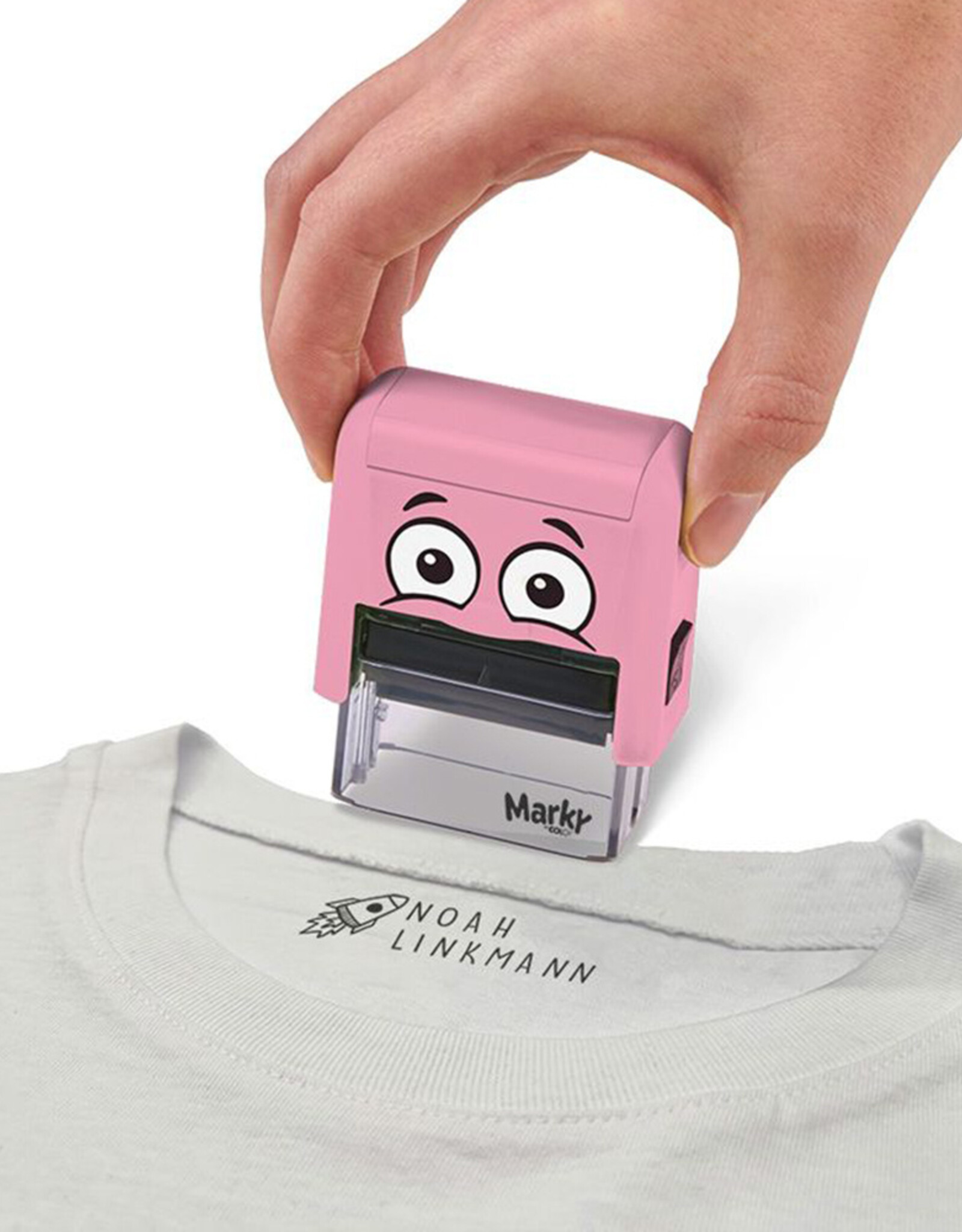 Marky personaliseerbare stempel roze