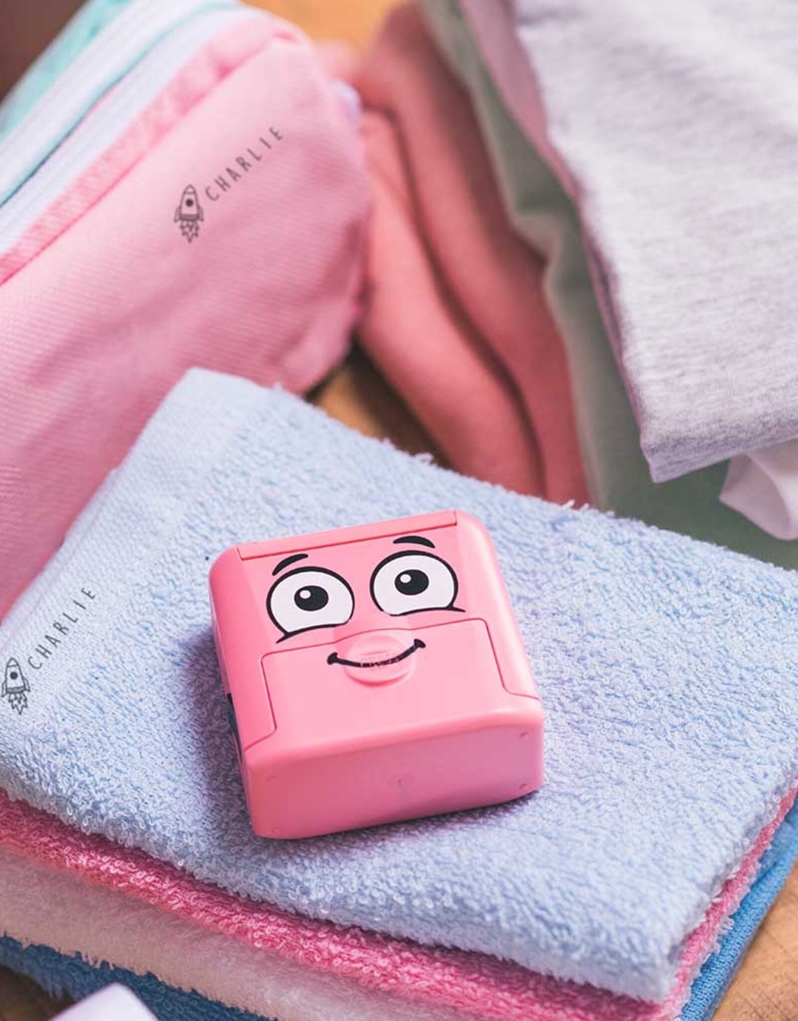 Marky personaliseerbare stempel roze