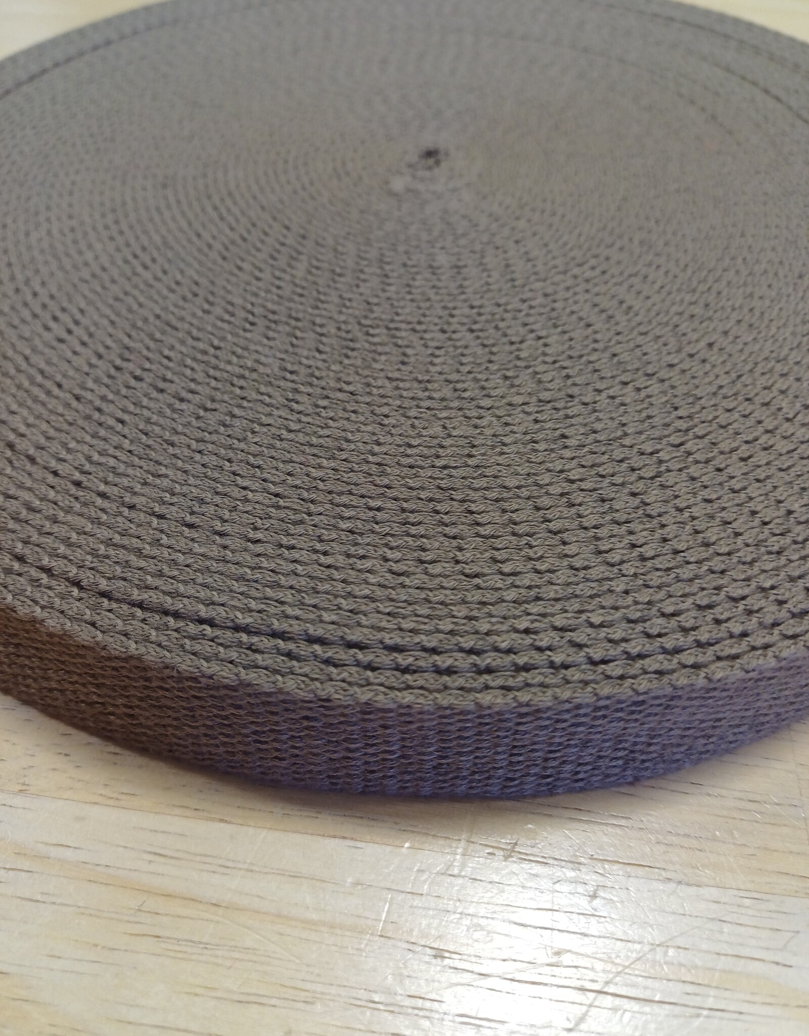 Tassenband  keperband 25mm bruin