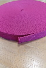 Tassenband  keperband 25mm fuchsia Tassenband  keperband 25mm fuchsia