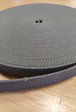 Tassenband  keperband 25mm lichtgrijs Tassenband  keperband 25mm lichtgrijs