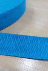 Tassenband keperband 38mm aqua Tassenband keperband 38mm aqua