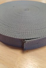 Tassenband keperband 38mm lichtgrijs Tassenband keperband 38mm lichtgrijs