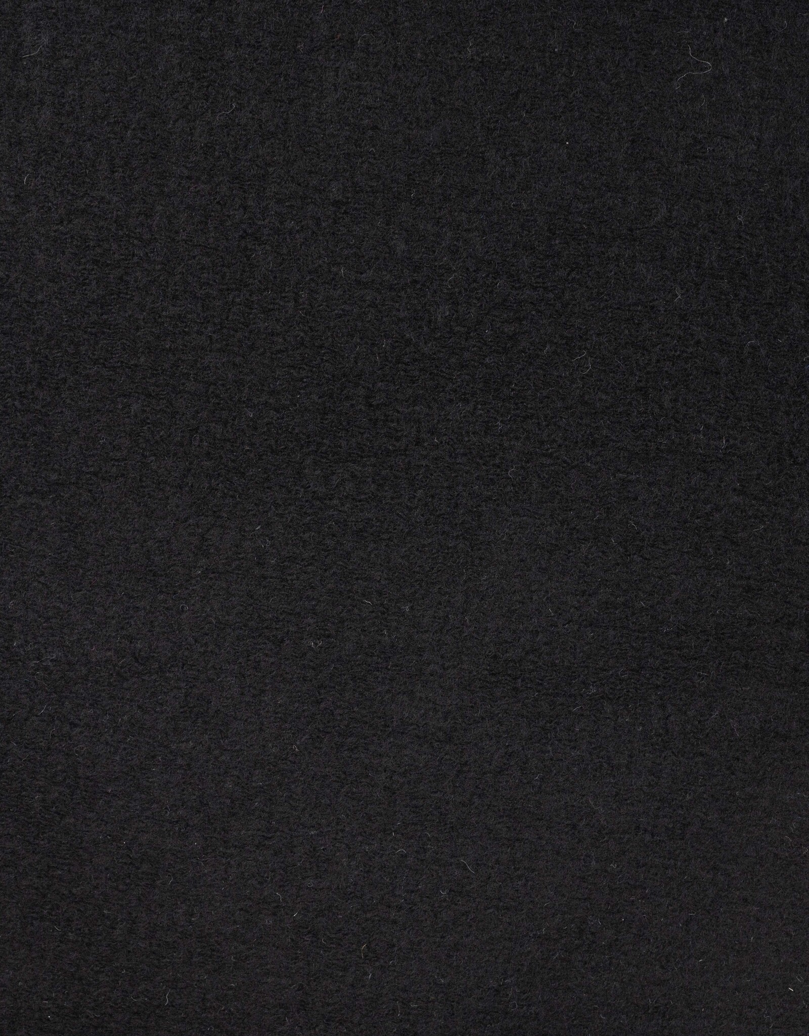 Mantelstof lana cotta wol zwart