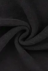 Mantelstof lana cotta wol zwart Mantelstof lana cotta wol zwart