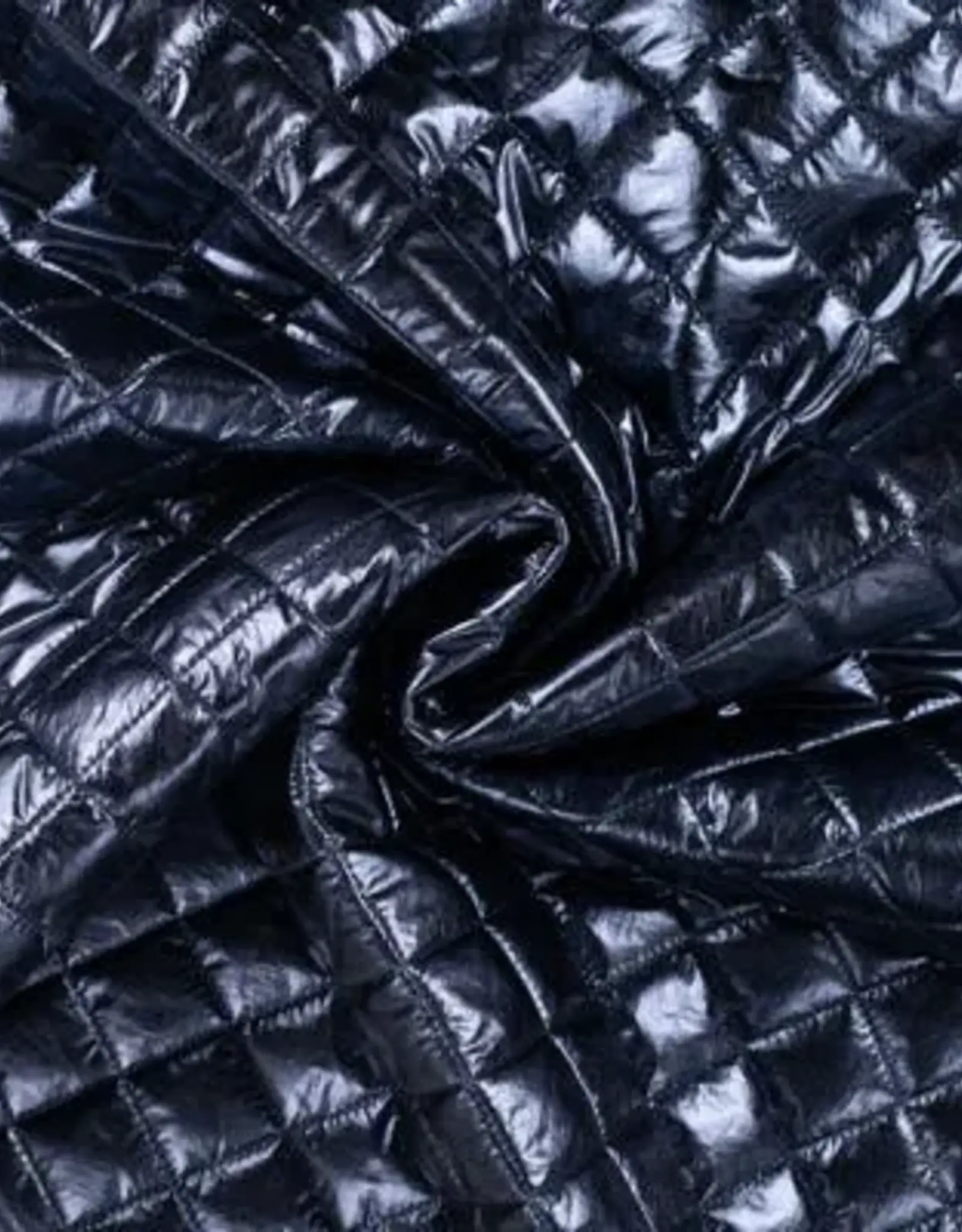 dubbelzijdige stepper glanzend denim