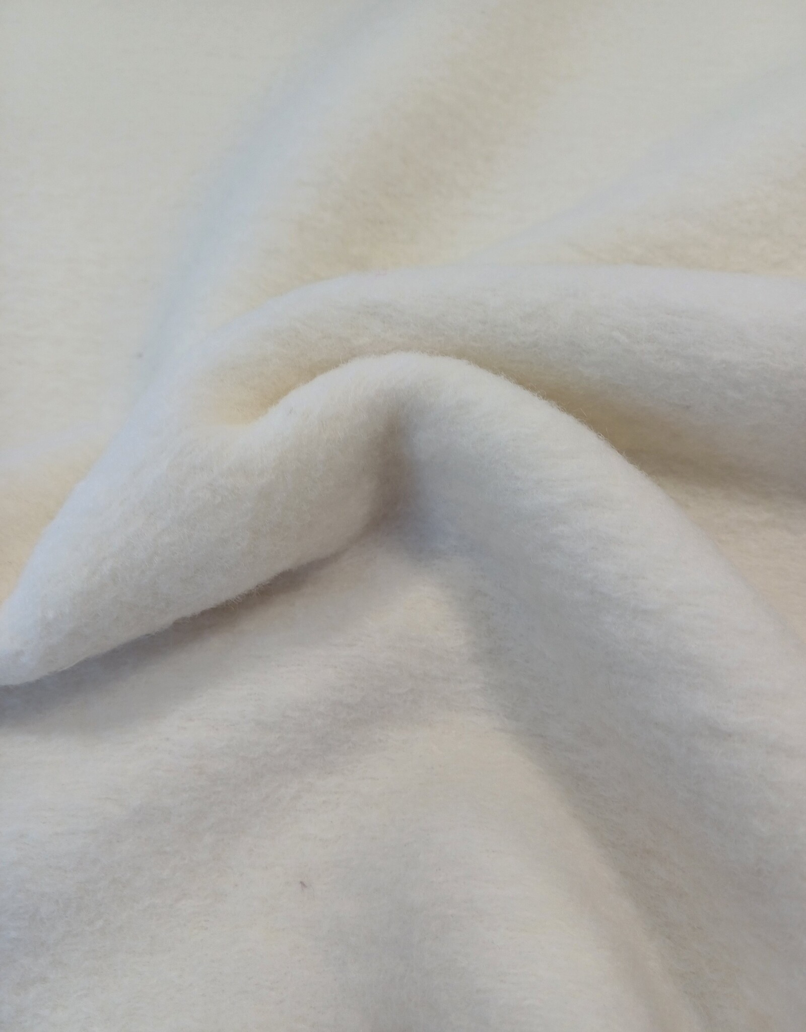 Mantelstof lana cotta wol ecru