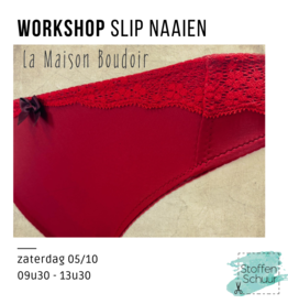 workshop Workshop slip naaien 5/10  -  60€ (via betaallink)