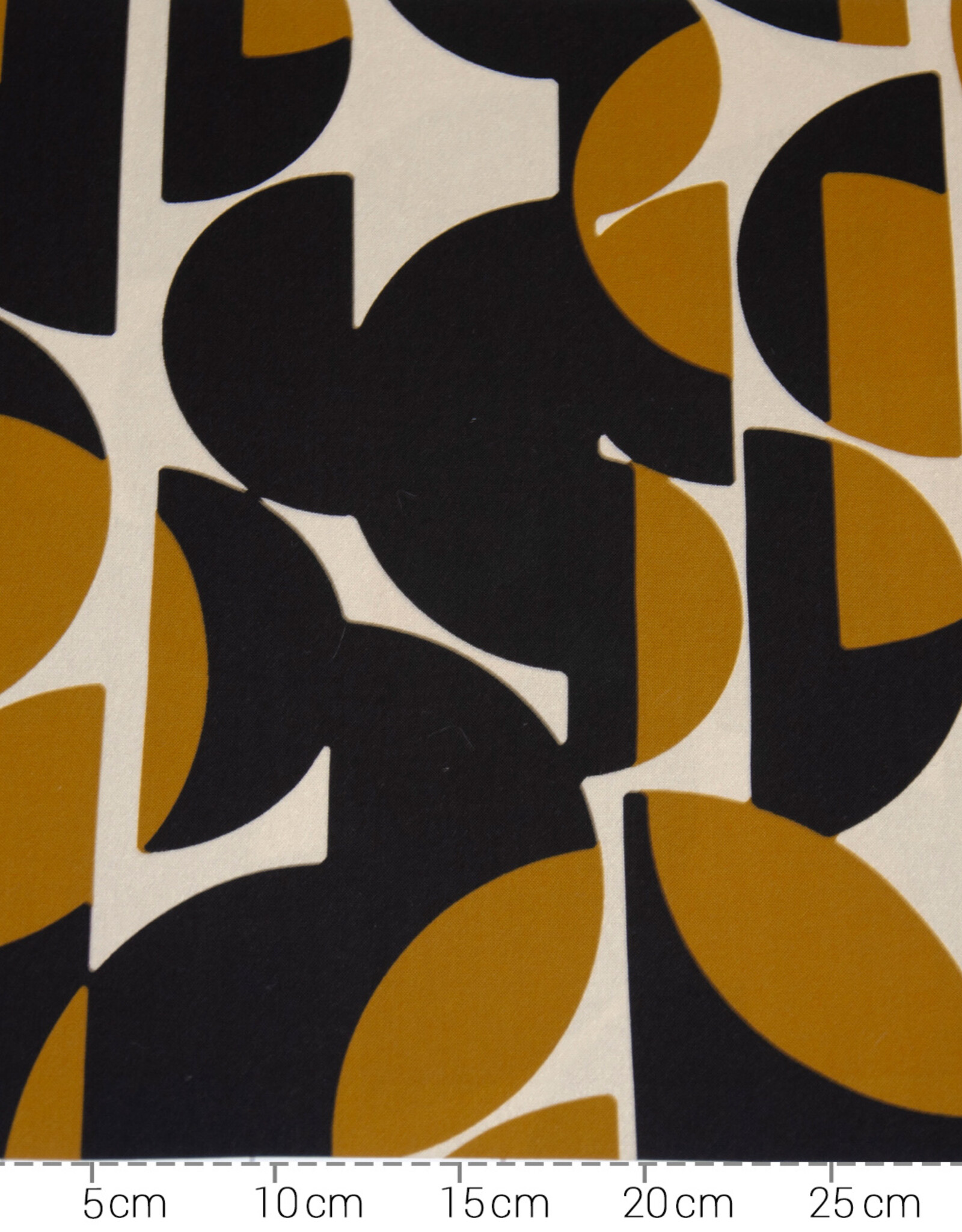 Viscose Xelta abstract roest zwart beige