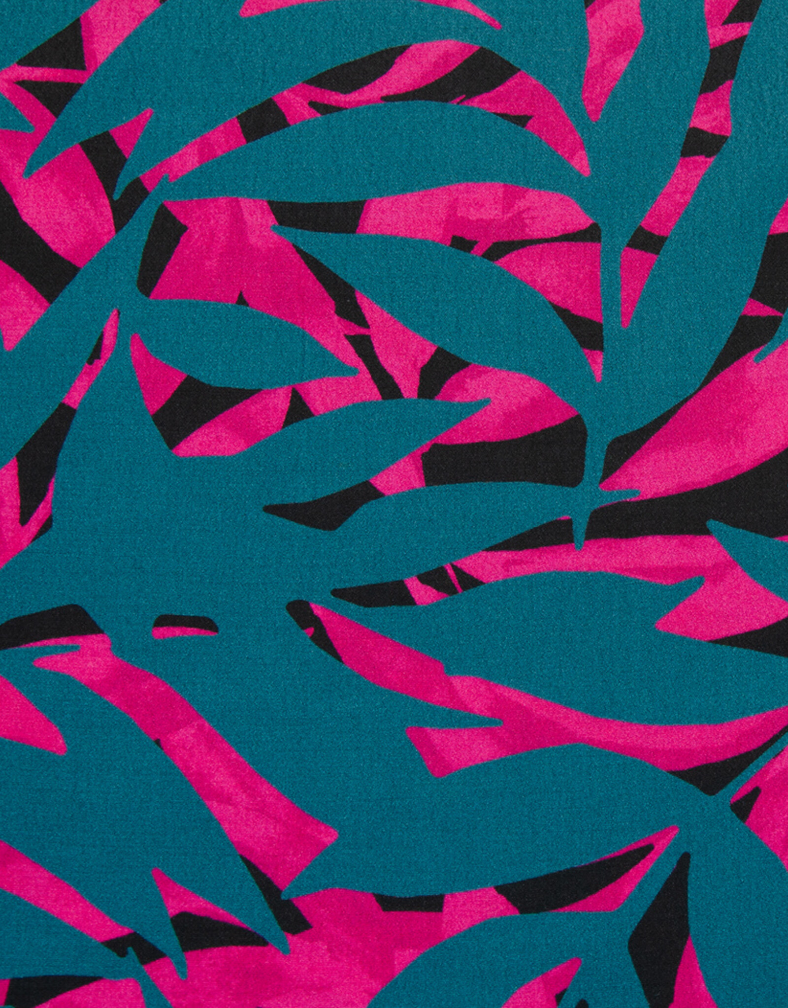 Viscose  Elodie petrol fuchsia