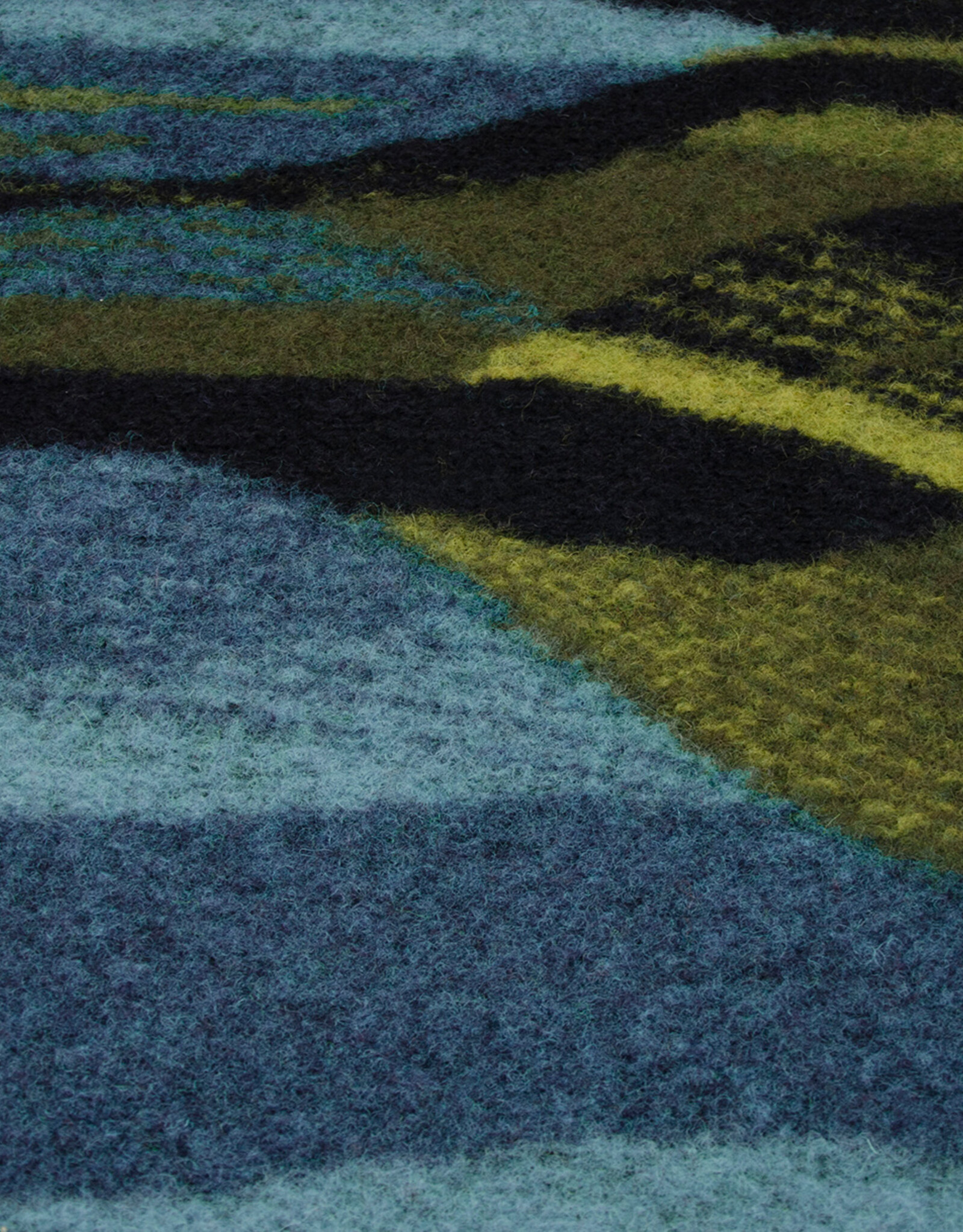 Mantelstof Wol San Marco groen blauw tint