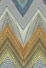 Viscose jersey  missoni geel-groen Viscose jersey  missoni geel-groen