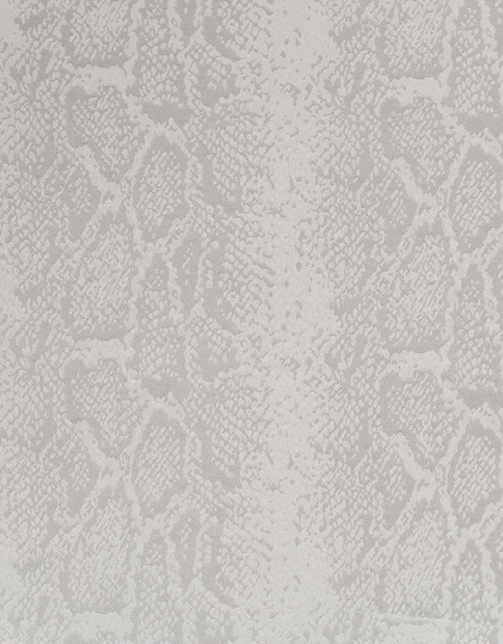 Jacquard satijn dierenprint zilver