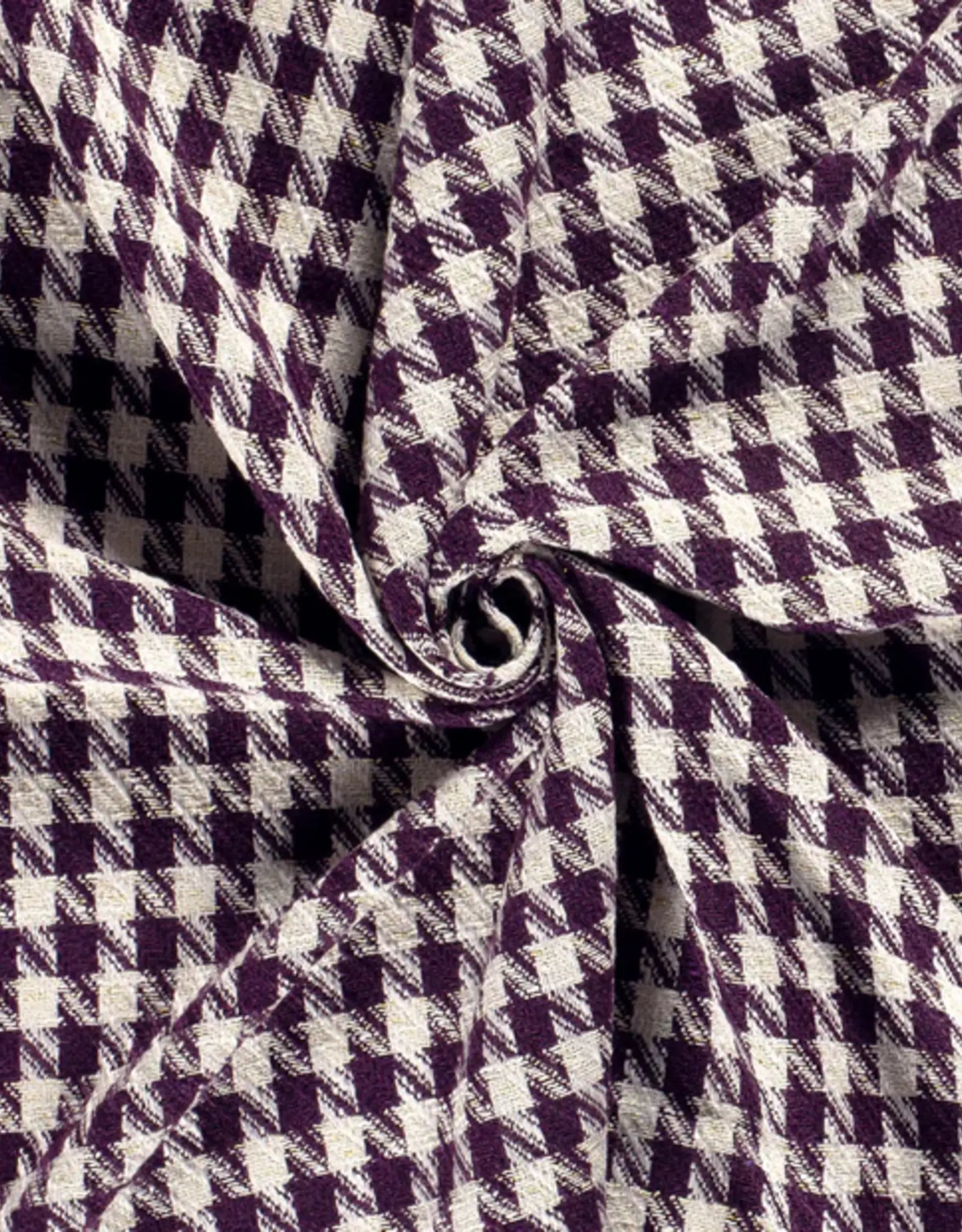 Chanel jacquard lurex aubergine