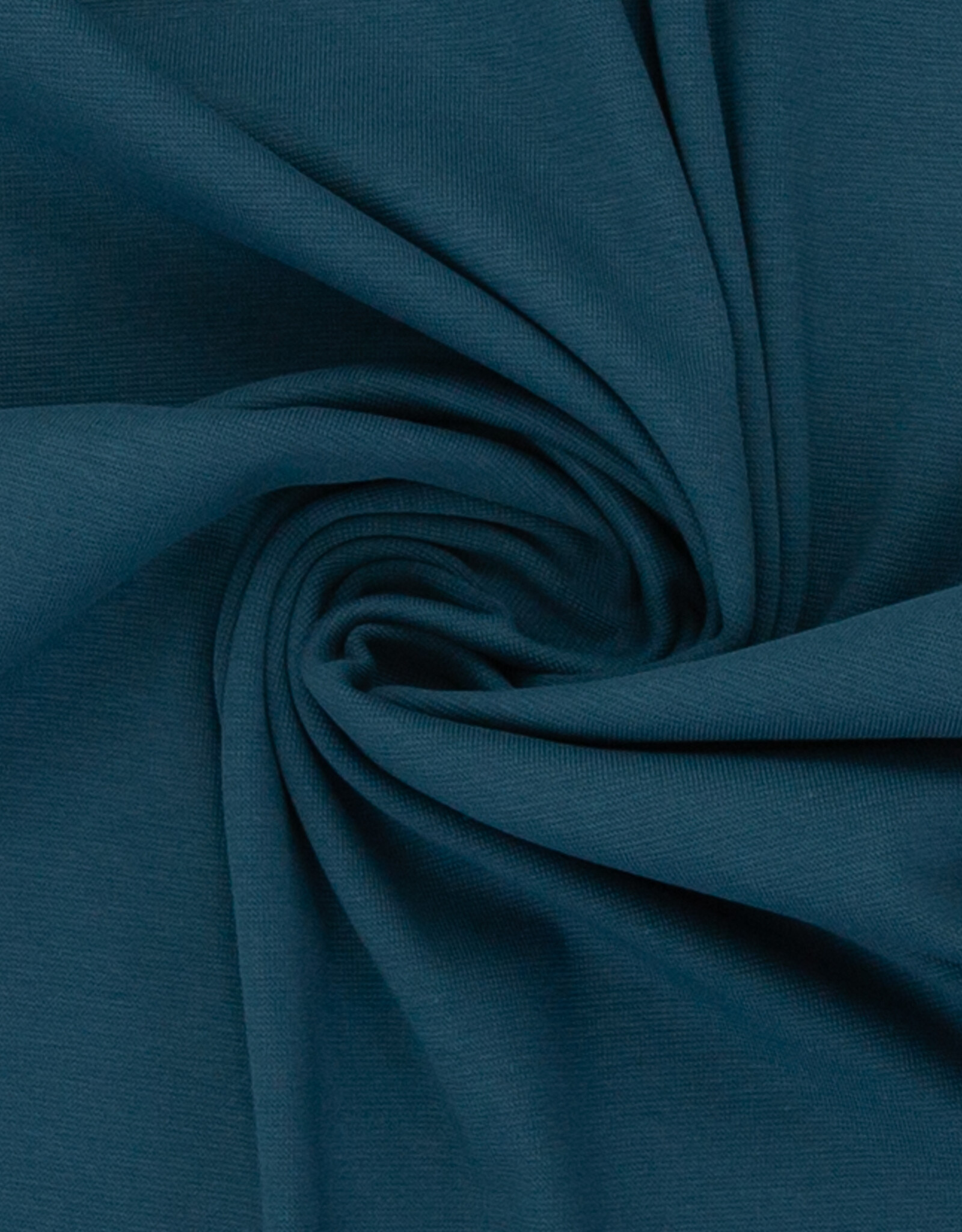 Jersey katoen  uni  petrol