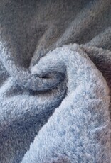 Mantelstof When the snow starts to fall blauw Mantelstof When the snow starts to fall blauw