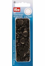 Prym - drukknopen donker bruin - 393 106 Prym - drukknopen donker bruin - 393 106