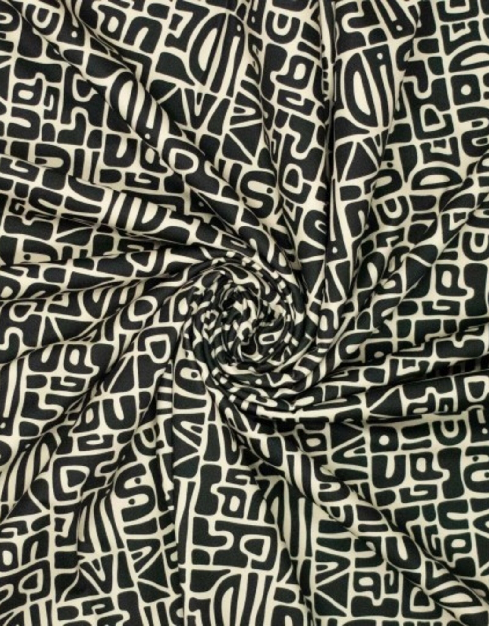 Yoga sports abstract print inca vanille