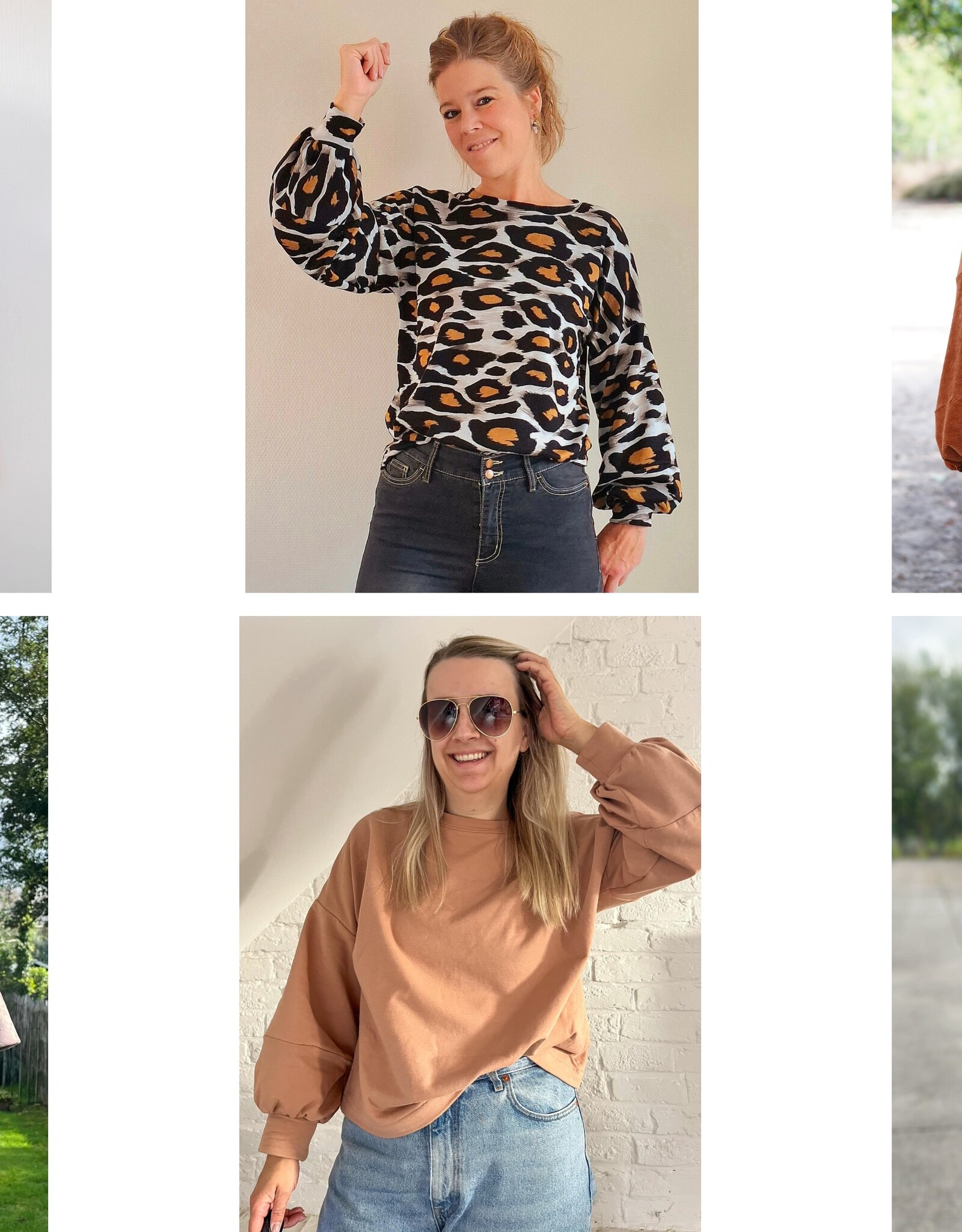 Laure sweater/top dames /tieners - Bel'Etoile