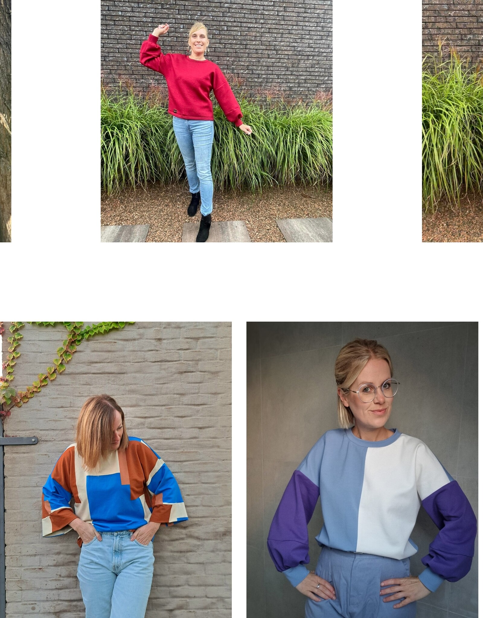 Laure sweater/top dames /tieners - Bel'Etoile