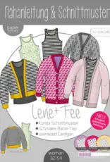 Patroon Lene en Fee top en cardigan