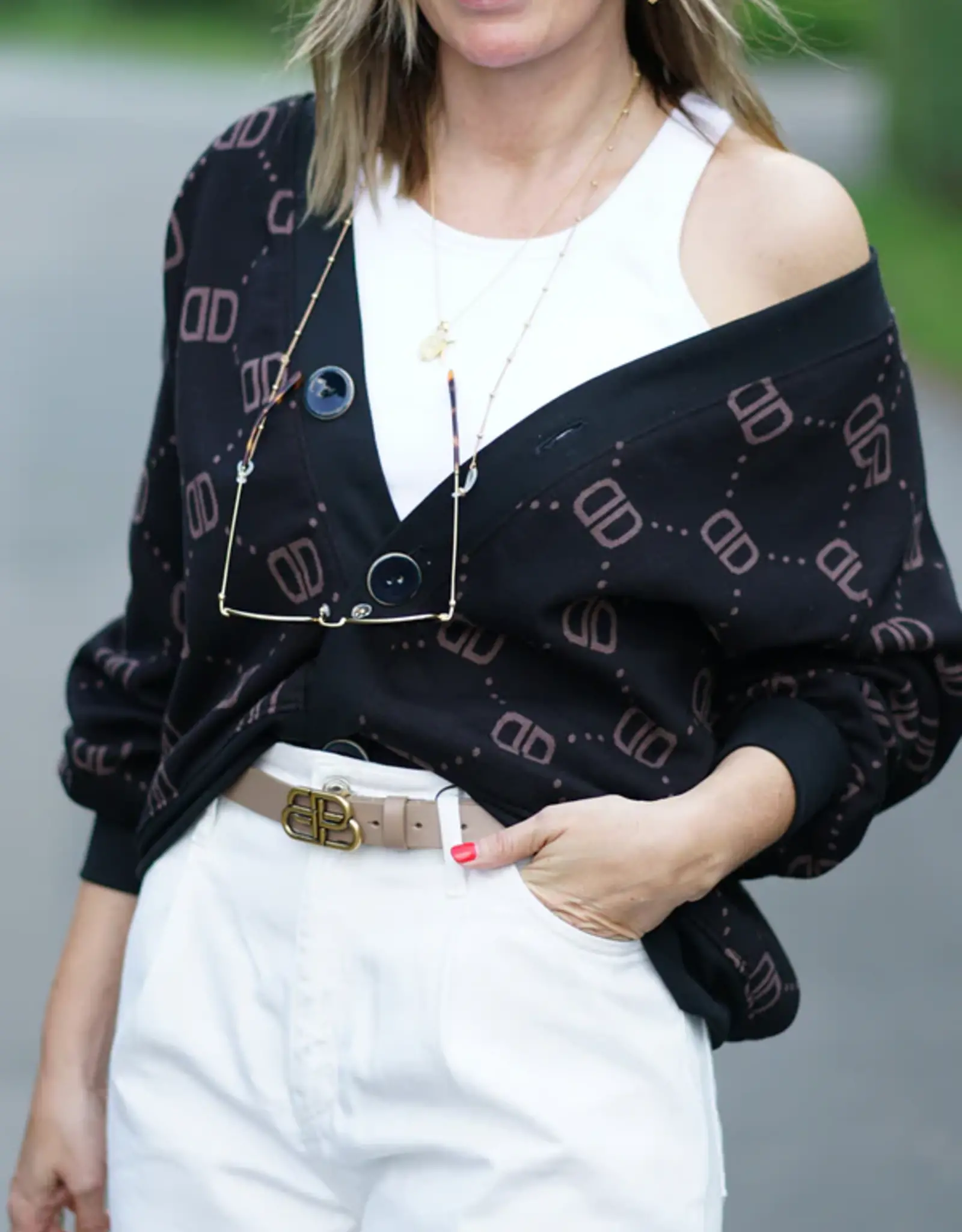 Patroon Lene en Fee top en cardigan