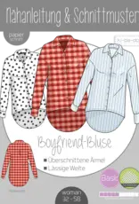 Patroon Boyfriend hemdblouse