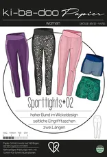 Patroon Sport legging 2 dames