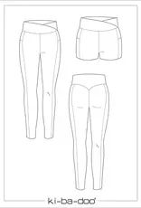 Patroon Sport legging 2 dames