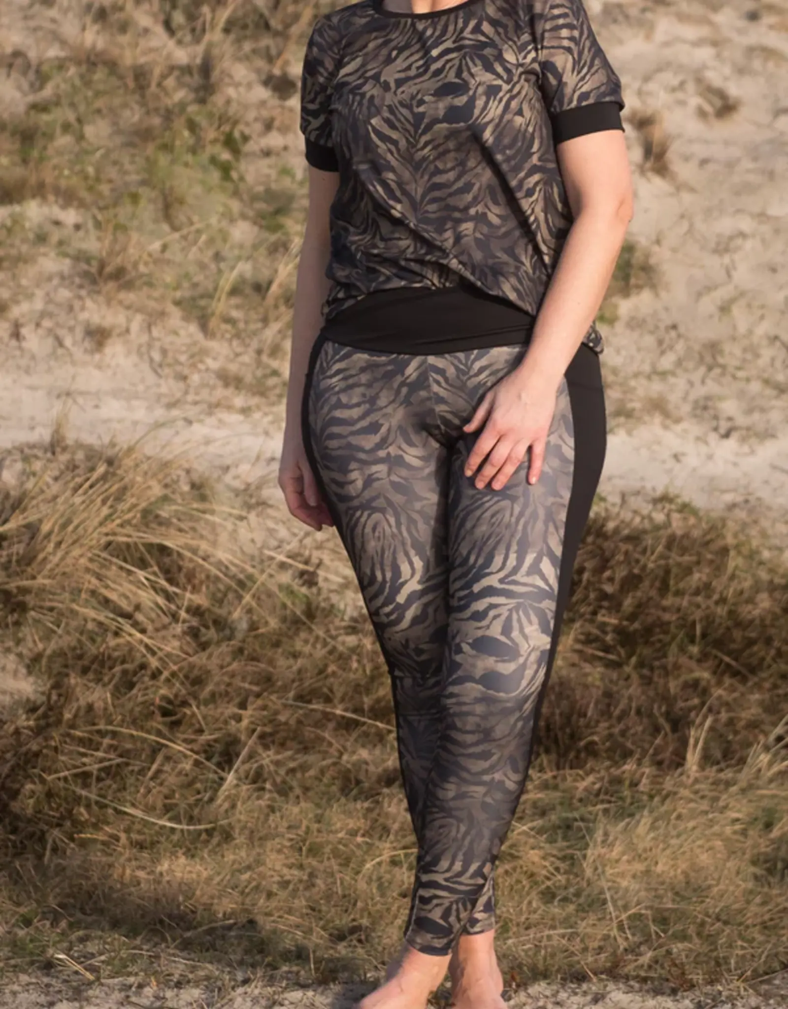 Patroon Sport legging 2 dames