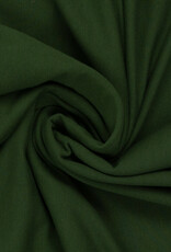Jersey katoen  uni olijfgroen Jersey katoen  uni olijfgroen