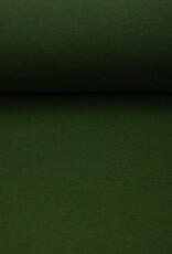 Jersey katoen  uni olijfgroen Jersey katoen  uni olijfgroen
