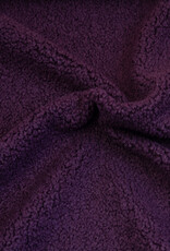 Teddy fleece aubergine Teddy fleece aubergine