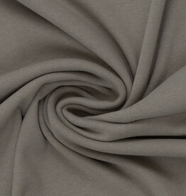 Boordstof uni taupe