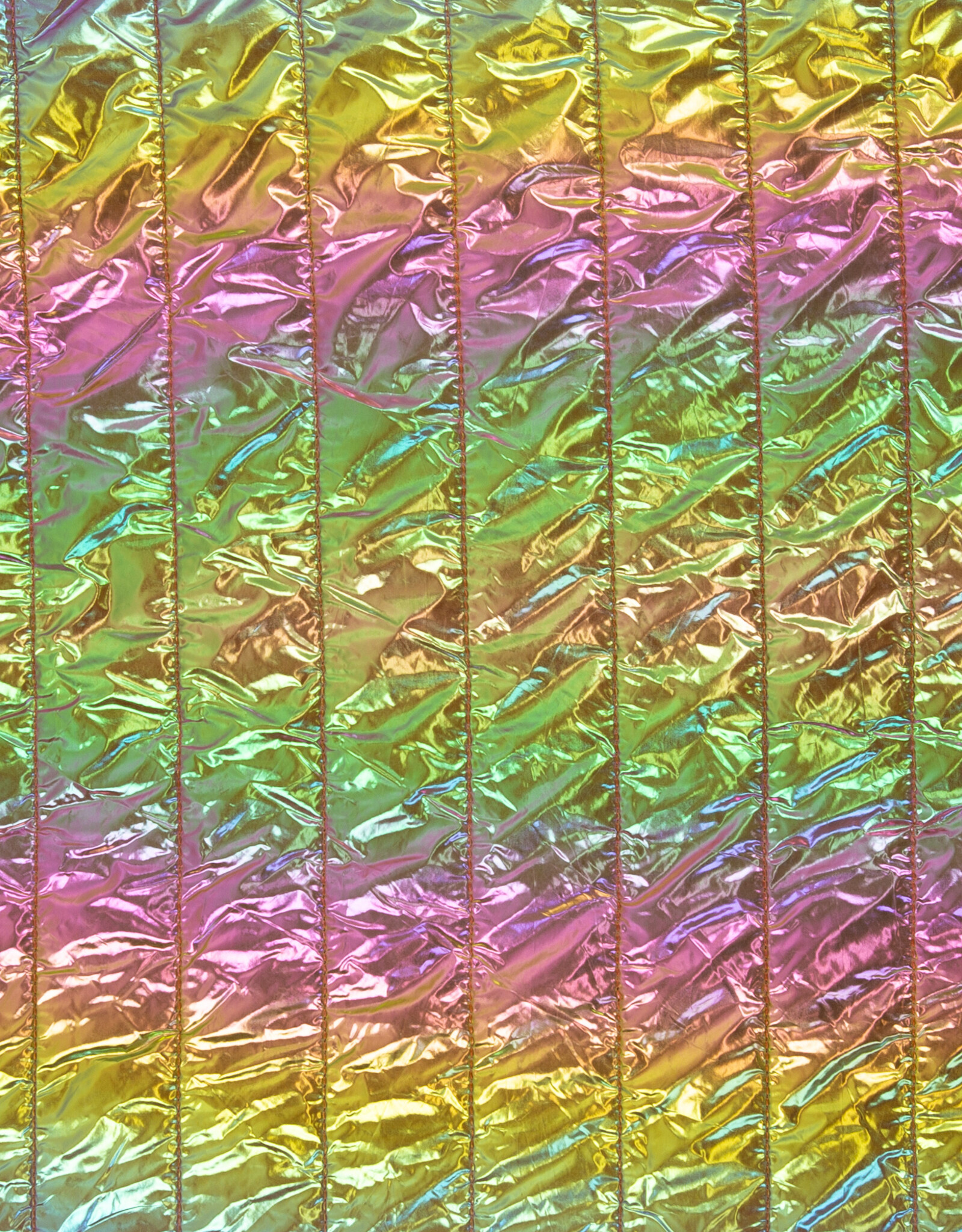 Rainbow matelassé dubbel pels beige
