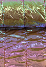 Rainbow matelassé dubbel pels beige
