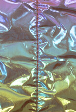 Rainbow matelassé dubbel pels beige