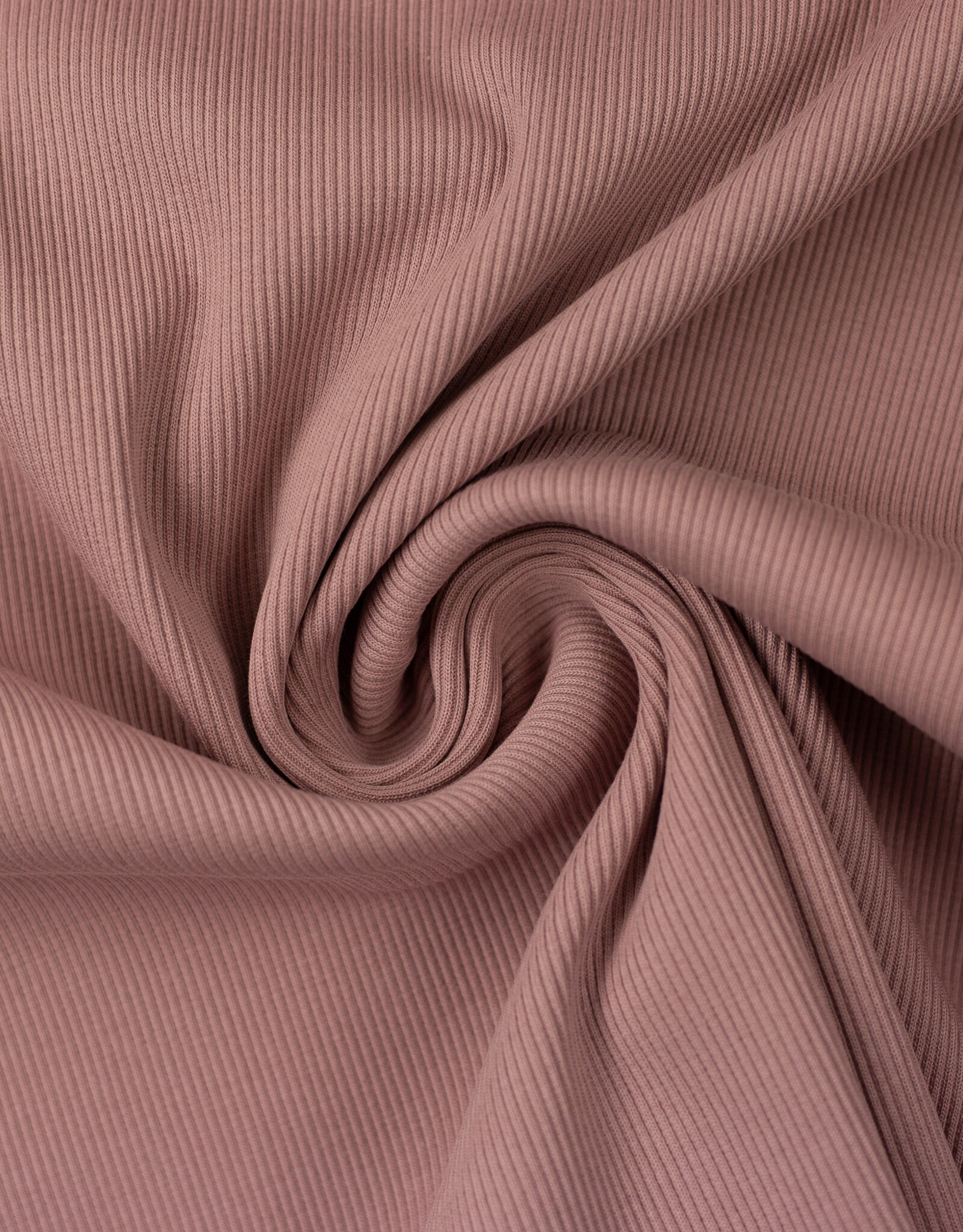 Boordstof rib oudroze