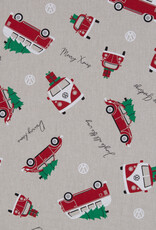 Canvas volkswagen kerst