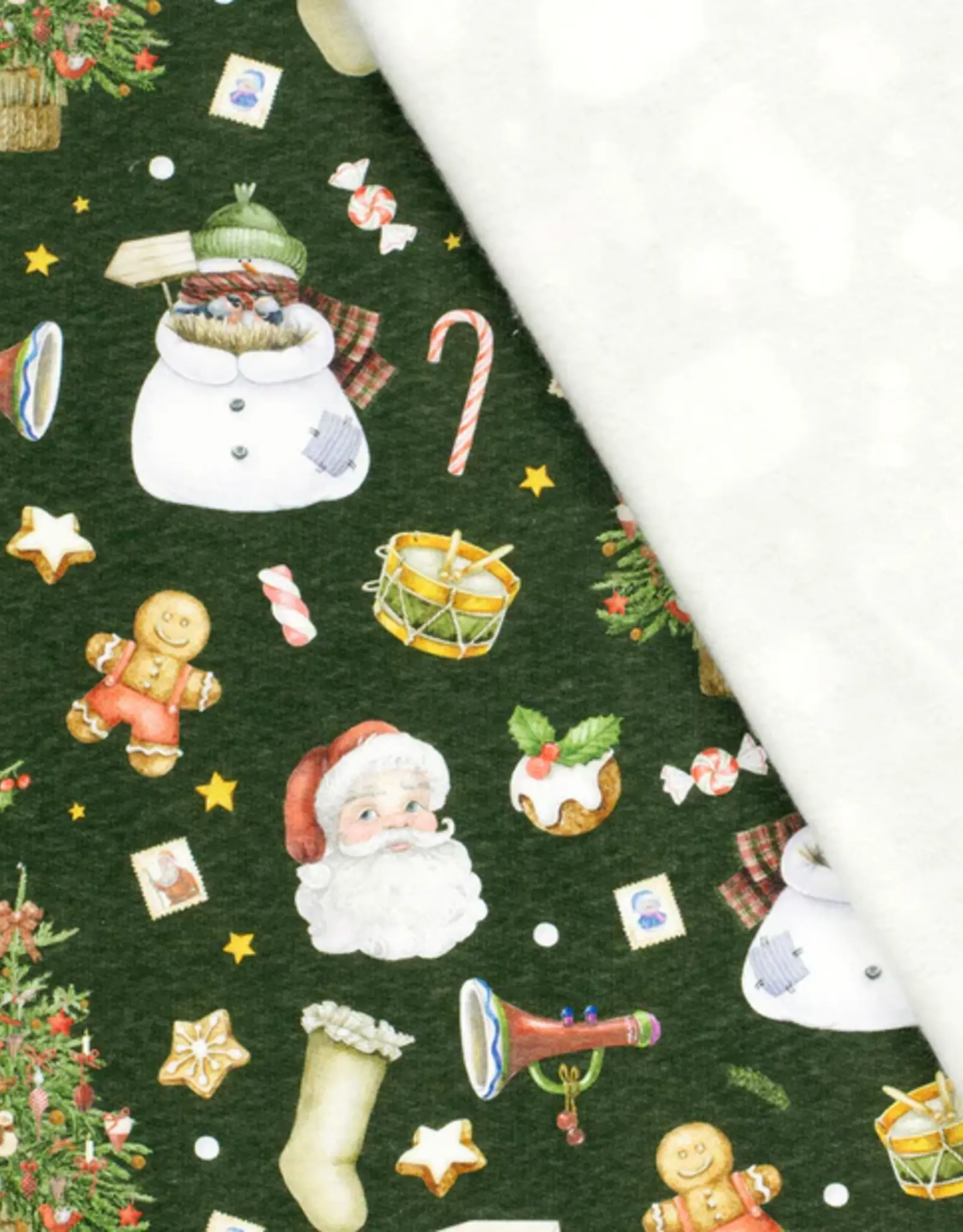 Jogging donker groen vintage kerst