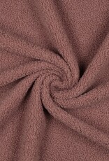 Teddy fleece boucle dubbelzijdige blush