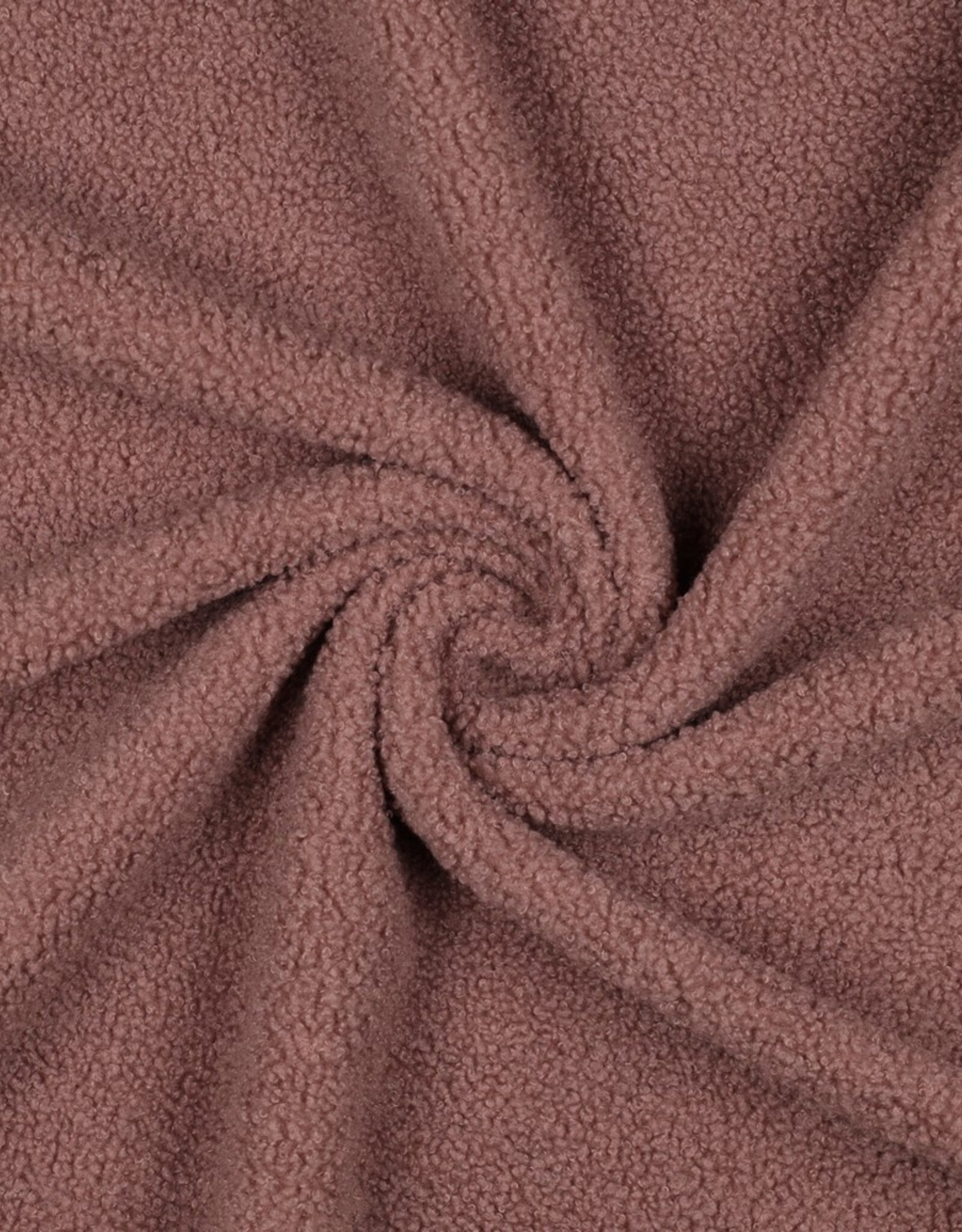 Teddy fleece boucle dubbelzijdige blush