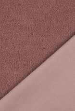 Teddy fleece boucle dubbelzijdige blush