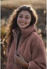 Teddy fleece boucle dubbelzijdige blush