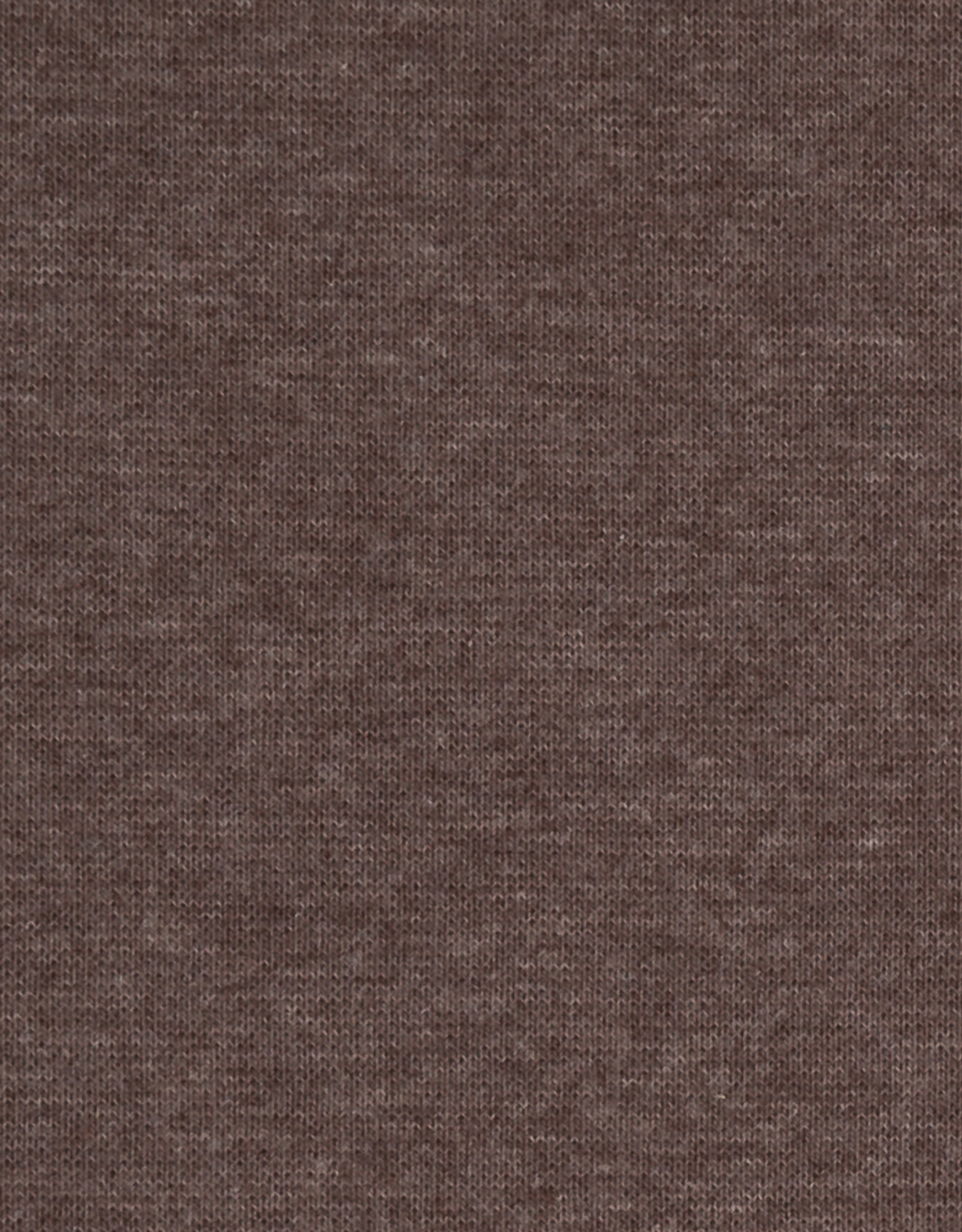 Boordstof uni bruin melange