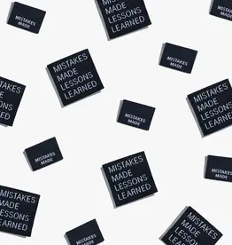 Kylie and The Machine Mistakes made  Lessons learned -labels - 6 stuks innaailabels