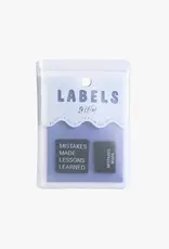 Kylie and The Machine Mistakes made  Lessons learned -labels - 6 stuks innaailabels