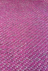 Chanel wol lurex zilver fuchsia Chanel wol lurex zilver fuchsia